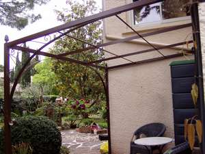 Pergola fer forgé 2 ar